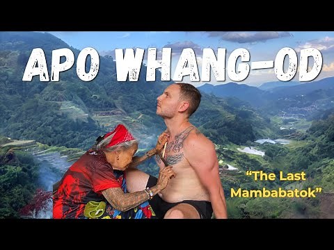 Traditional Filipino Tribe Tattoo From The Legendary 107 Year Old Apo Whang-Od 🇵🇭