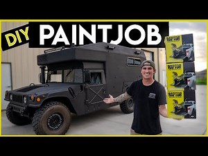 Humvee Conversion: Makeover with Raptor Liner | Roaming Ventures