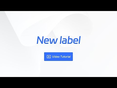 Label Expert PC — New label