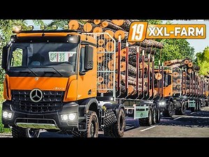 LS19 XXL Farm #101: Der große HOLZ-KONVOI | LANDWIRTSCHAFTS SIMULATOR 19