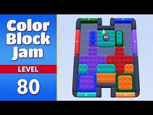 Color Block Jam Level 80 | Every Puzzle Solved! 🎯