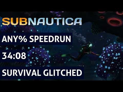 Subnautica - Any% Survival Speedrun - 34:08