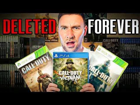 Playing Call of Duty Games That Were DELETED Forever