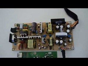 HP LP2475w inside: Display, Components [Full HD]