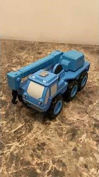 For eBay 2015 Mattel Bob The Builder Lofty Blue Crane Talking Toy Vehicle demo