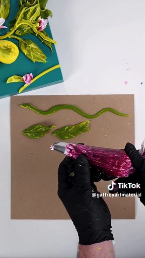 Sculpting a Lively Lemon Branch with Acrylic Techniques