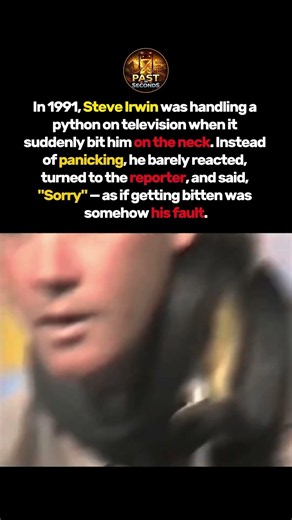 Steve Irwin Got Bitten on TV — Then Apologized