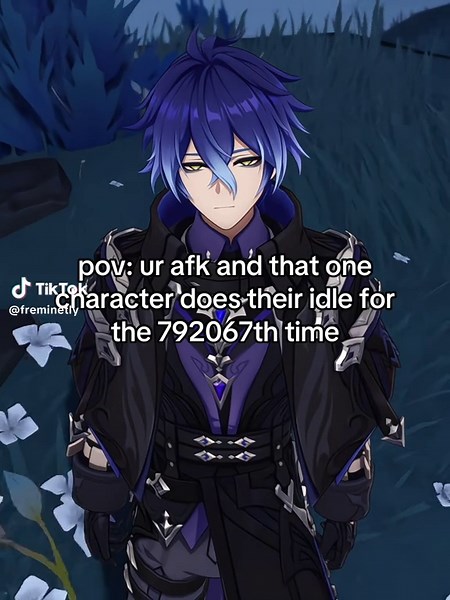 Genshin Impact: Idle Animation Reaction POV