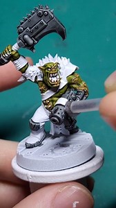 The full tutorial for the Ork Beast Snagga Boy is now available over on Patreon. In it, I go through all the paints and methods used and you can get access to it and loads more speedpaint content for just $5 a month. . #warhammer40k #orks #minipainting #speedpaint | Alchemist Models