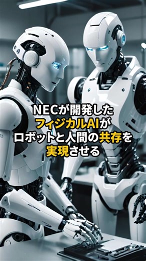 フィジカルAIが実現するロボットと人間の共存