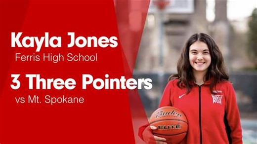 Kayla Jones Game Report: vs Mt. Spokane