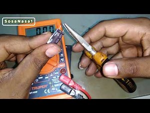 Digital multimeter: how to use it to test this capacitor with practical examples