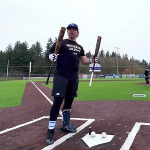 67K views · 1.4K reactions | Obviously not ideal…. but this worked way better than we thought it would  | The Baseball Bat Bros | Facebook