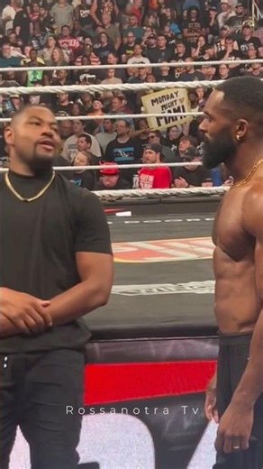 Is Montez is about to kick Angelo to the curb or is Angelo really plotting to turn heel? #wwe