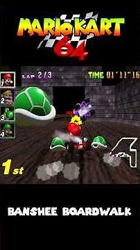 Mario Kart 64: Banshee Boardwalk