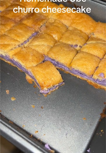 Homemade Ube Churro Cheesecake Recipe to Delight Your Tastebuds