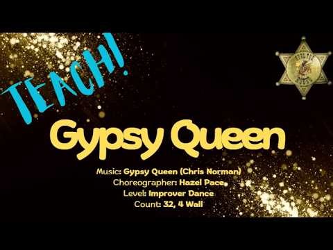 Gypsy Queen -Line Dance Teach/Tutorial