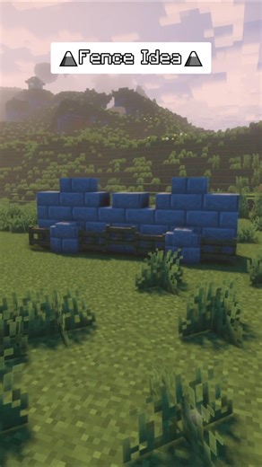Aesthetic Stone Fence Idea In Minecraft! 🧱✨