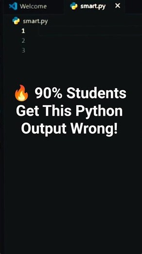 Can You Predict the Output? 🤔 Python Challenge #coding #python #programming #shorts