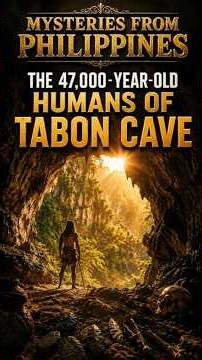 Tabon Cave: The 47,000-Year-Old Human Remains That Rewrote Philippine History #shorts #philippines