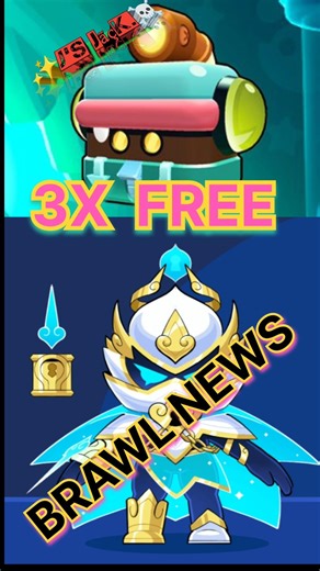 BRAWL NEWS 🗞️ GLOWBERT RELEASE ! SUPERCELL MAKE SKINS - TRENDING❤️‍🔥 #shorts #brawlstars