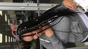 2.3K views · 40 reactions | Nice & Neat ☑️ ⠀⠀⠀⠀ ⠀ ⠀⠀⠀⠀⠀⠀⠀⠀⠀ ⠀⠀⠀⠀⠀⠀⠀⠀ ⠀⠀⠀⠀⠀#MagicFingers #BoxBraids #TriangleBoxBraids #protectivestyles #Nycbraider #perfectionist | Magicfingersstudio | Facebook