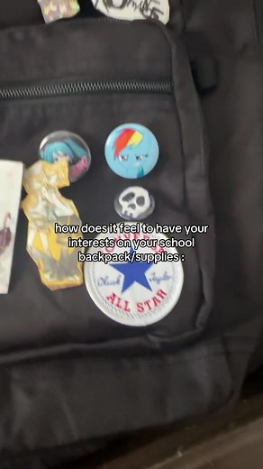 Adding Pins to My School Backpack: Wish Me Luck!