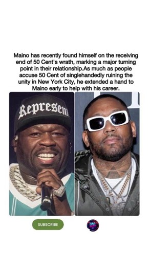 🎙️💔 Maino finds himself on the receiving end of 50 Cent's wrath.#shorts #fyp