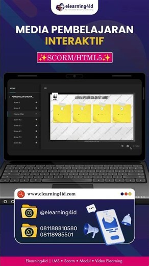 Jasa pembuatan media interaktif SCORM/HTML 5✨ #elearning #digitaltraining