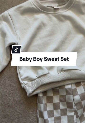 Comfortable Baby Boy Sweat Set for Cozy Days