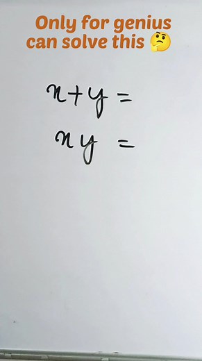 533K views · 1.3K reactions | Only for genius can solve this 樂 #math #mathematics #mathtricks #mathskills #dailyquestion #dailyquiz #brainteaser #facebookreels #fbreels #reels #reelsvideo #trending #trendingreels #reelsoftheday Credit Title: Imagine Artist: Mani Draper Link: https://business.facebook.com/creatorstudio/?tab=fm_sound_collection&sound_collection_tab=sound_tracks&reference=artist_attr&asset_id=5581048448628674 | Deb Kumar Barik | Facebook