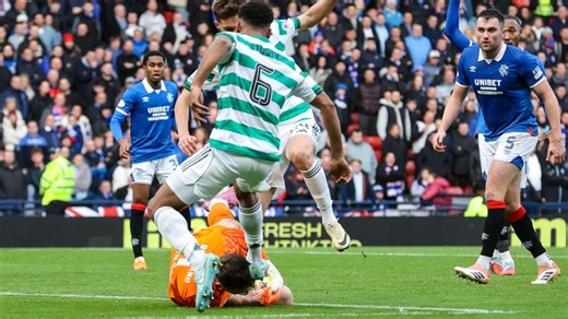 Jack Butland: Rangers goalkeeper on Celtic's Auston Trusty avoiding red card - 'You'd like to think you're protected'