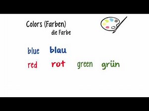 Lesson 16 - Colors - die Farben