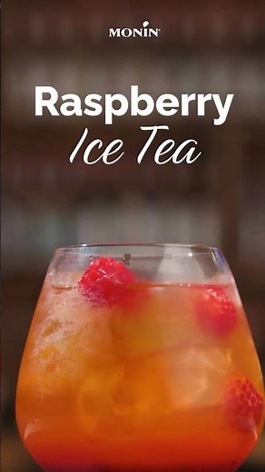 MONIN How-To: Raspberry Ice Tea