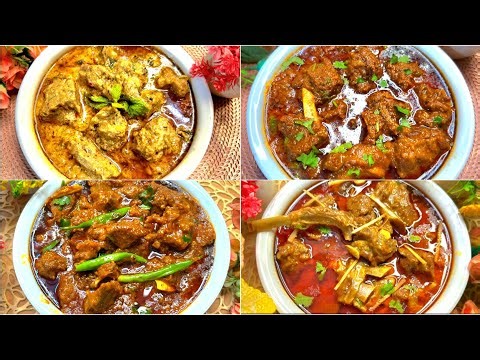 4 Types Most Delicious & Unique Mutton Recipes👌Must Try Behad Lazeez Mutton Curry😋Zaika e lucknow