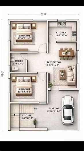25x40 House Plan: MAXIMIZE Your Small Lot in 2026!