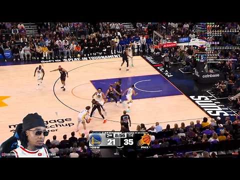 FlightReacts To WARRIORS at SUNS | SoFi Play-In Tournament | FULL GAME HIGHLIGHTS | April 17, 2026!