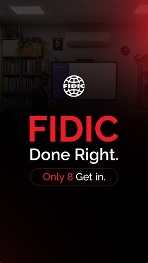 FIDIC done right. Only 8 get in. Looking for straightforward, practical FIDIC training you can apply to your projects immediately? Our small-class format means hands-on learning and direct access to instructors. Be one of the 8. Visit redlearning.org or call +971 42670316 to book your seat. | Red Learning | Facebook