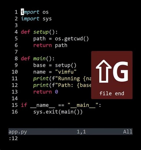 VimFu — Go to Line N