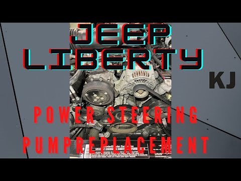 Jeep Liberty Power Steering Pump Replacement