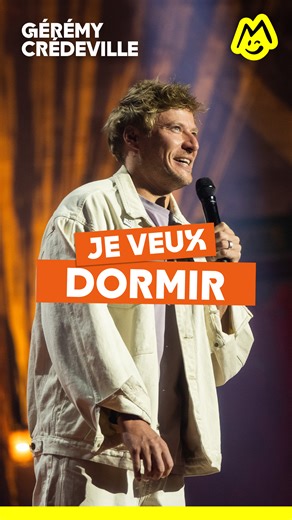 Gérémy Crédeville - Je veux dormir Avoir des enfants, ce n’est pas de tout repos… surtout quand ils sont bébés ! 👶🍼 Gérémy Crédeville était au Montreux Comedy Festival 2025. | Montreux Comedy