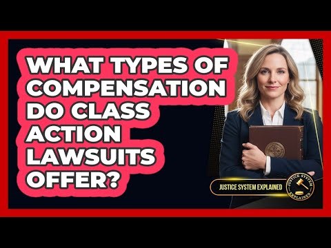 What Types Of Compensation Do Class Action Lawsuits Offer? - Justice System Explained