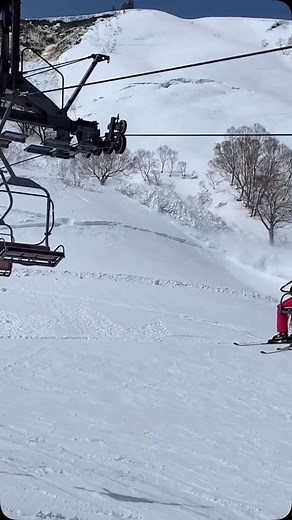 In bounds spring slide at Japan’s Naeba ski resort 🎥 jumpgap90 | Mountainwatch