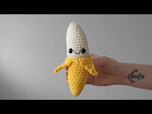 Crochet Banana Tutorial- WEEK 20 Pregnancy