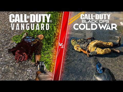 Call of Duty: Vanguard vs Call Of Duty: Cold War - Direct Comparison! Attention to Detail & Graphics