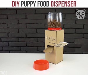 340K views · 857 reactions | DIY puppy food dispenser By The Q (goo.gl/BMn3nX) | Crafty Panda | Facebook