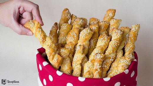 Slani štapići sa sirom - jednostavni, fini i hrskavi - Recepttura