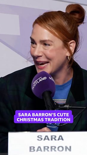 22K views · 43 reactions | Christmas is the time for selfless gestures! Sara Barron shares her favourite festive tradition on Breaking the News. Listen on BBC Sounds, watch on iPlayer. #BreakingTheNews #SaraBarron #RSVis | BBC Radio Scotland | Facebook