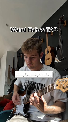 Jack Murray on Instagram: "Weird fishes #guitar #tutorial #radiohead #reels #music #guitartutorial"