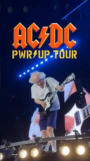 AC/DC fans bring the thunder – the heart and soul of the Power Up Tour! ⚡ #ACDC #HighVoltage